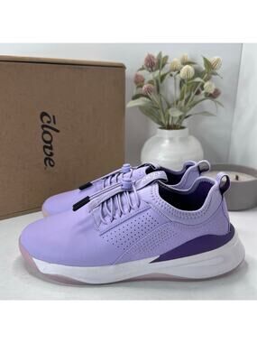 Clove Classic Comfort Sneakers Nursing Shoes Lavender Women W8.5/M7 Tried On